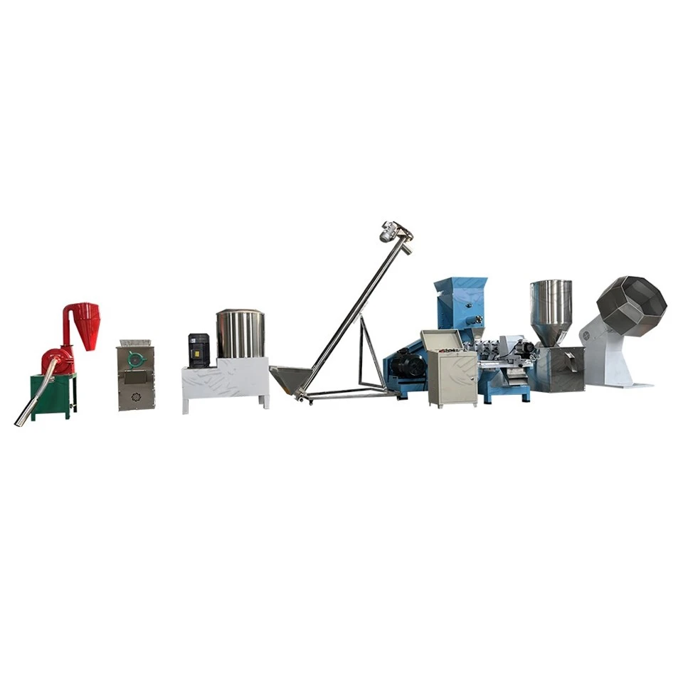 Fish Extruded Feed Production Line