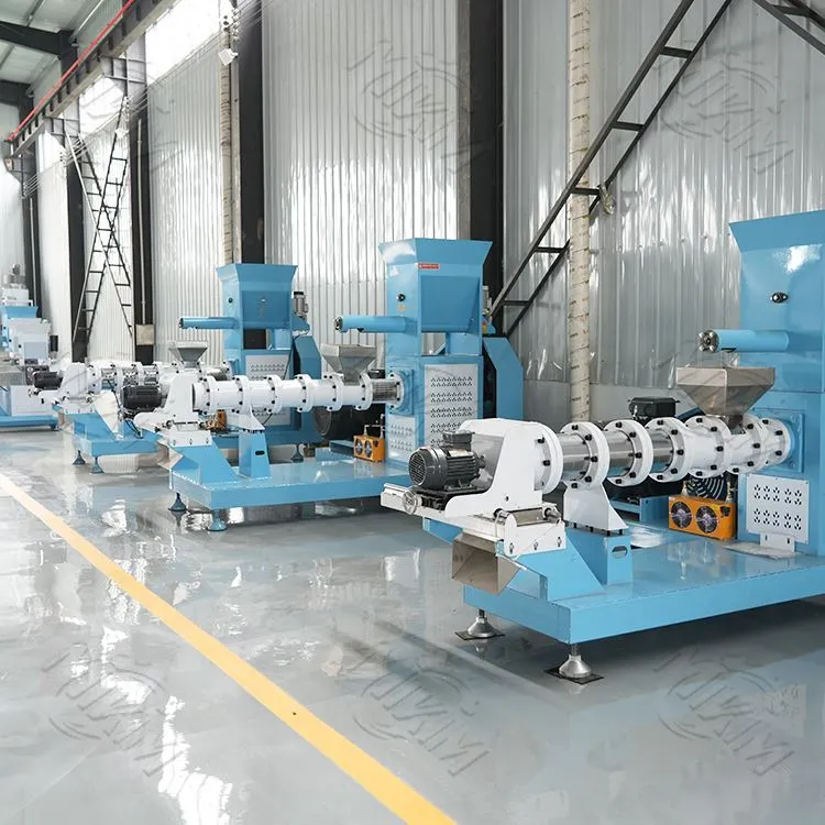Fiskfóður Pellet Sjálfvirk framleiðsluvél