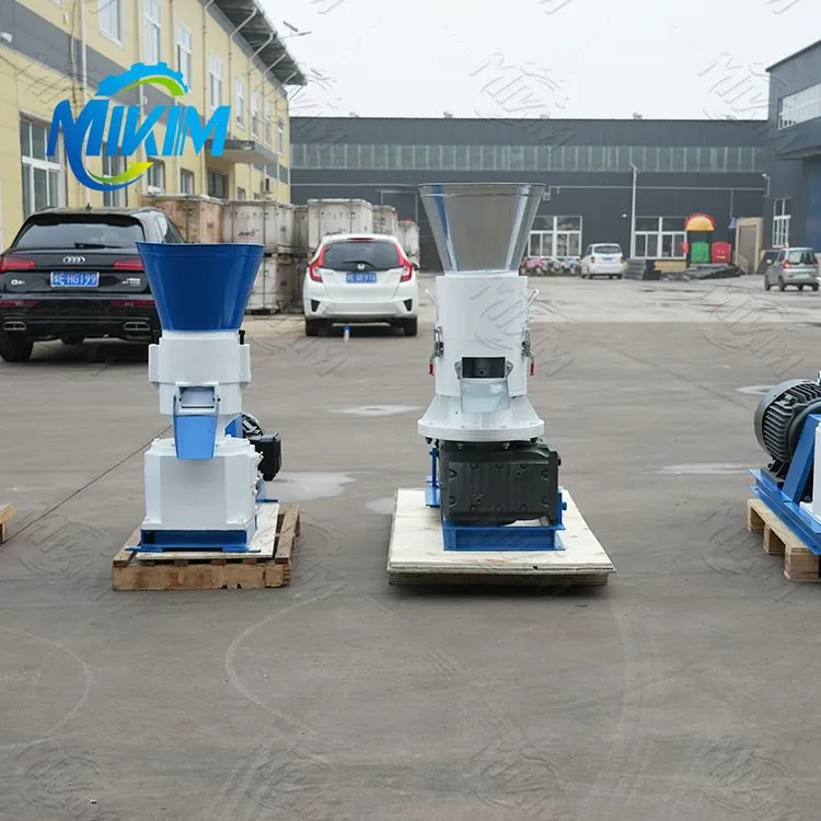 Alifuglabæjarfóðurpelluvél